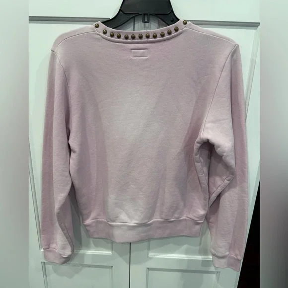 MOTHER NEW The Camper Stud Sweatshirt Size Small - Picture 10 of 10